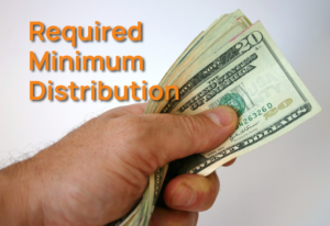 Required Minimum Distribution Hand Holding Cash